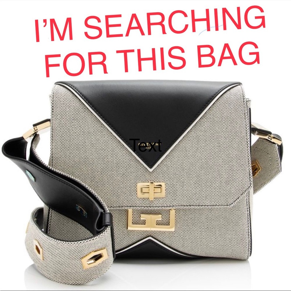 IN SEARCH OF: GIVENCHY Eden Medium Canvas Bag-NOT FOR SALE
